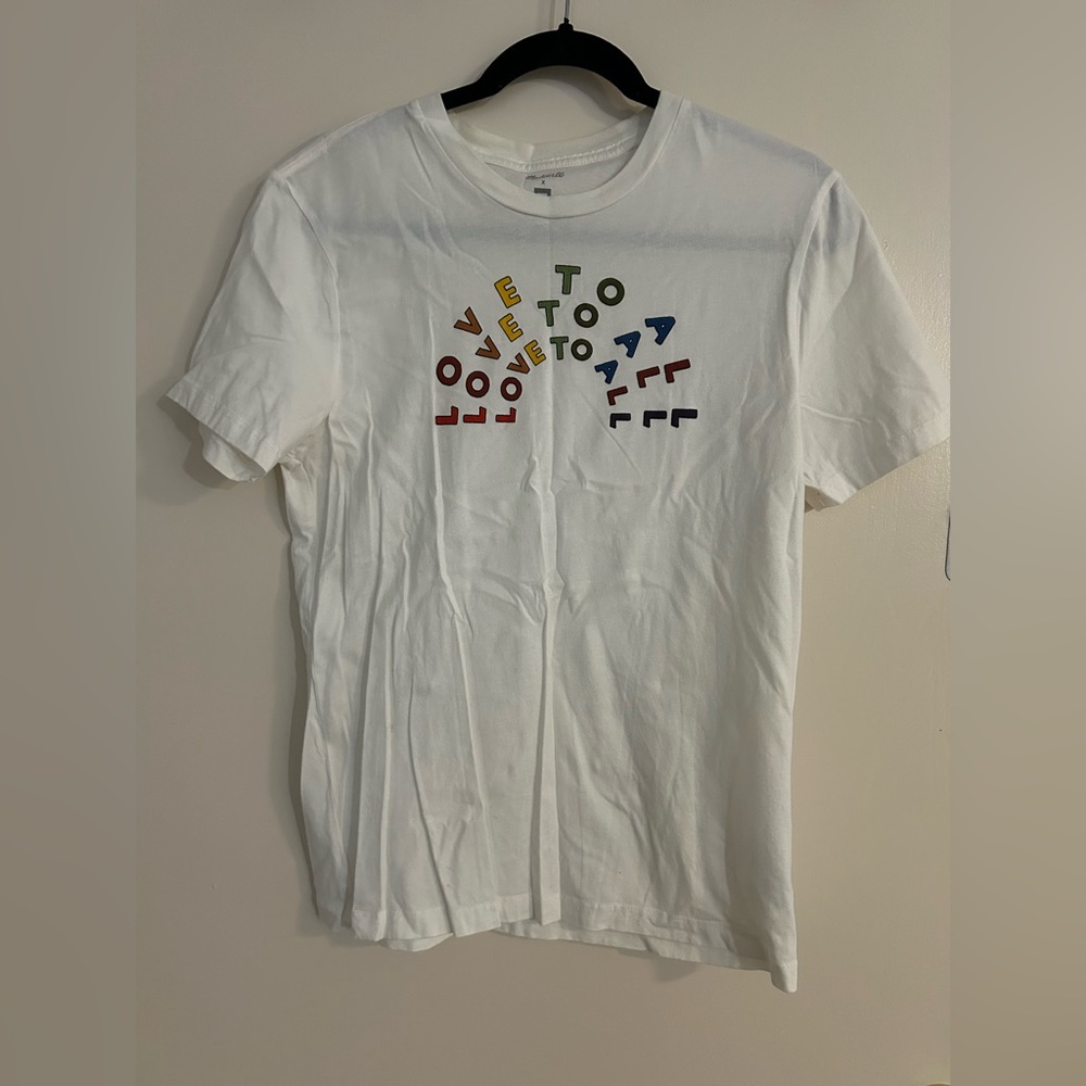 Madewell Love to All Tee Shirt